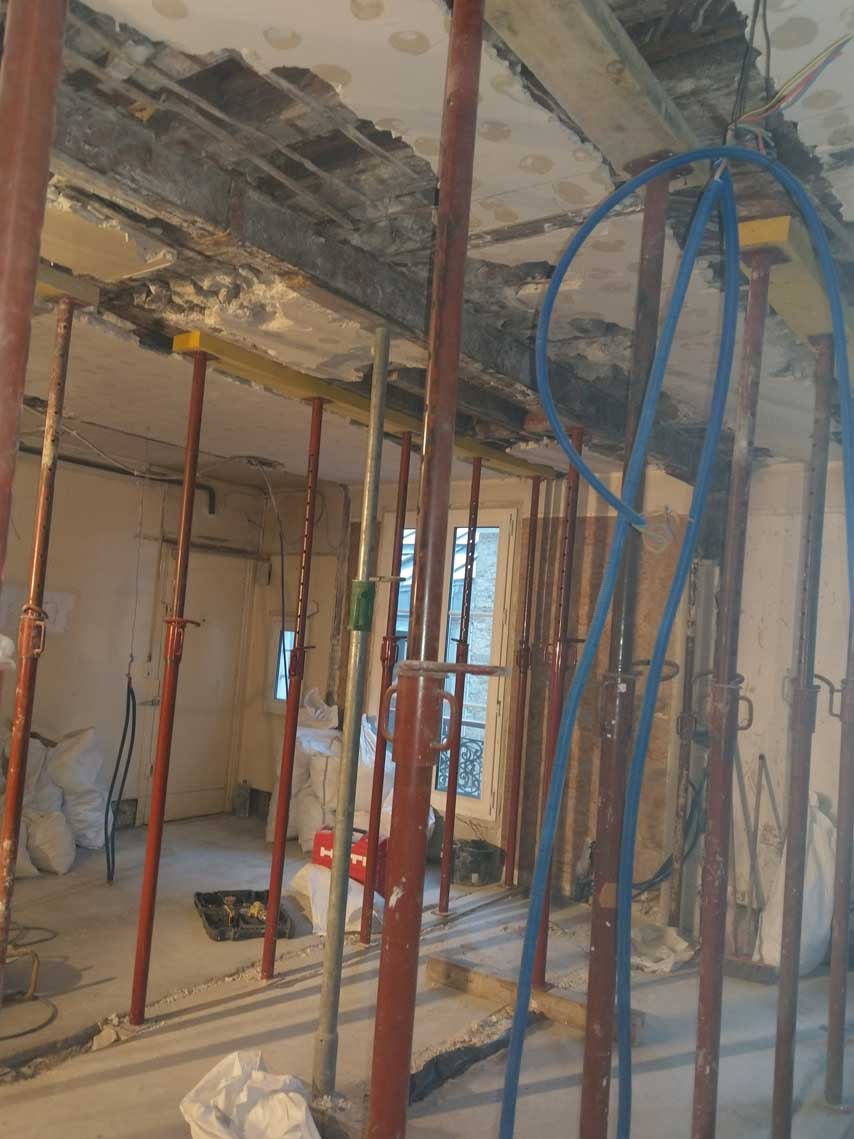 Travaux de rénovation d'intérieur Paris 11e
